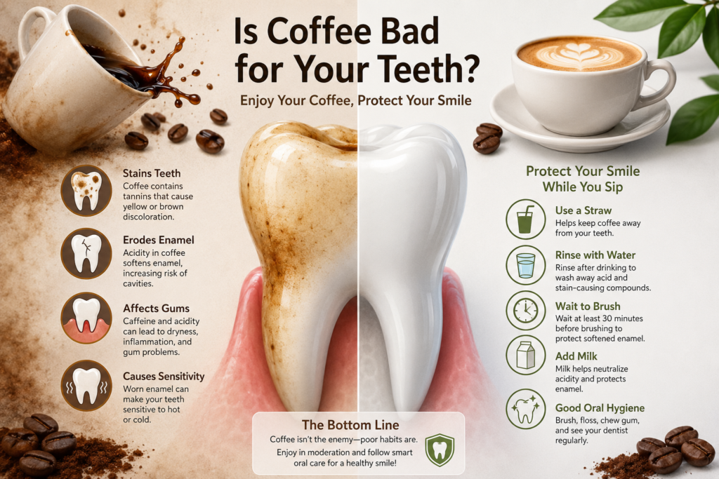 Coffee Bad for Your Teeth