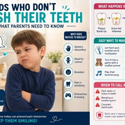 Kids Who Don't Brush Their Teeth