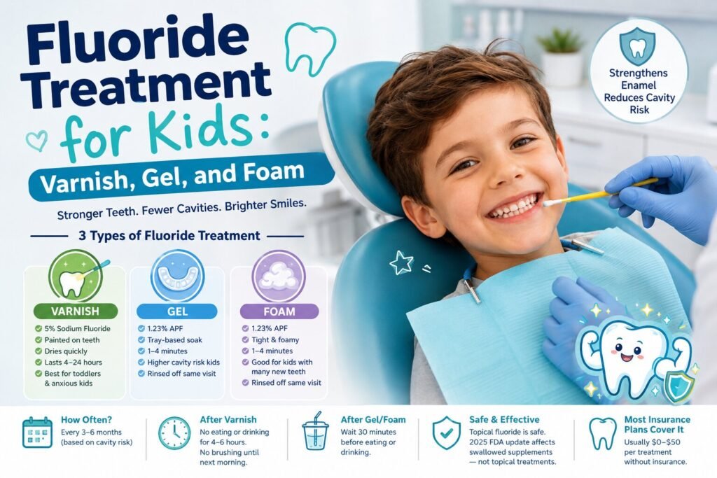 Fluoride Treatment for Kids